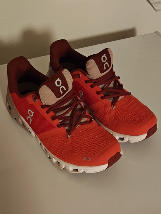 Oc Shoes - Like New OC Athletic Sneakers in Orange with Maroon Accents